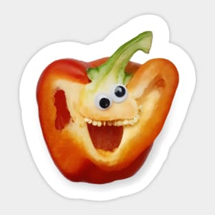 Paprika face Sticker